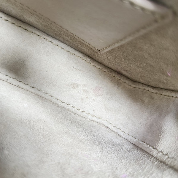 LE 5 À 7 Mini Calfskin White