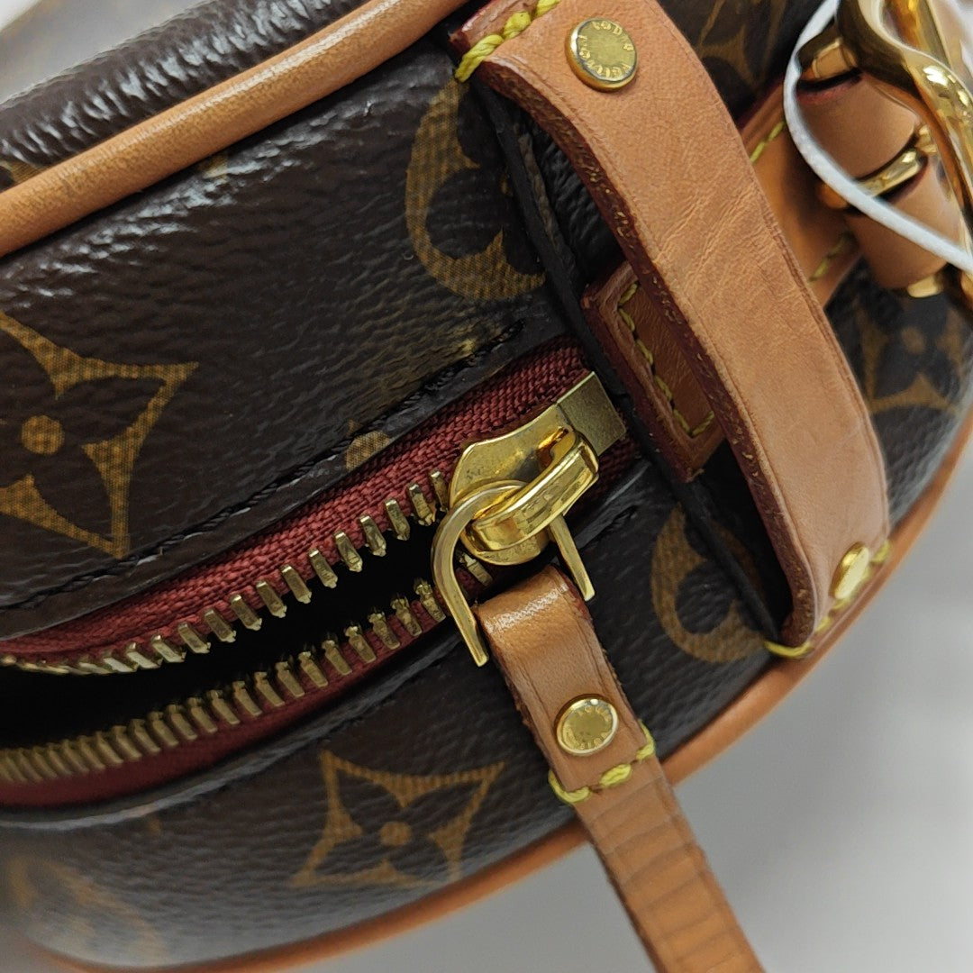 BOITE CHAPEAU PM Monogram Coated Canvas Brown