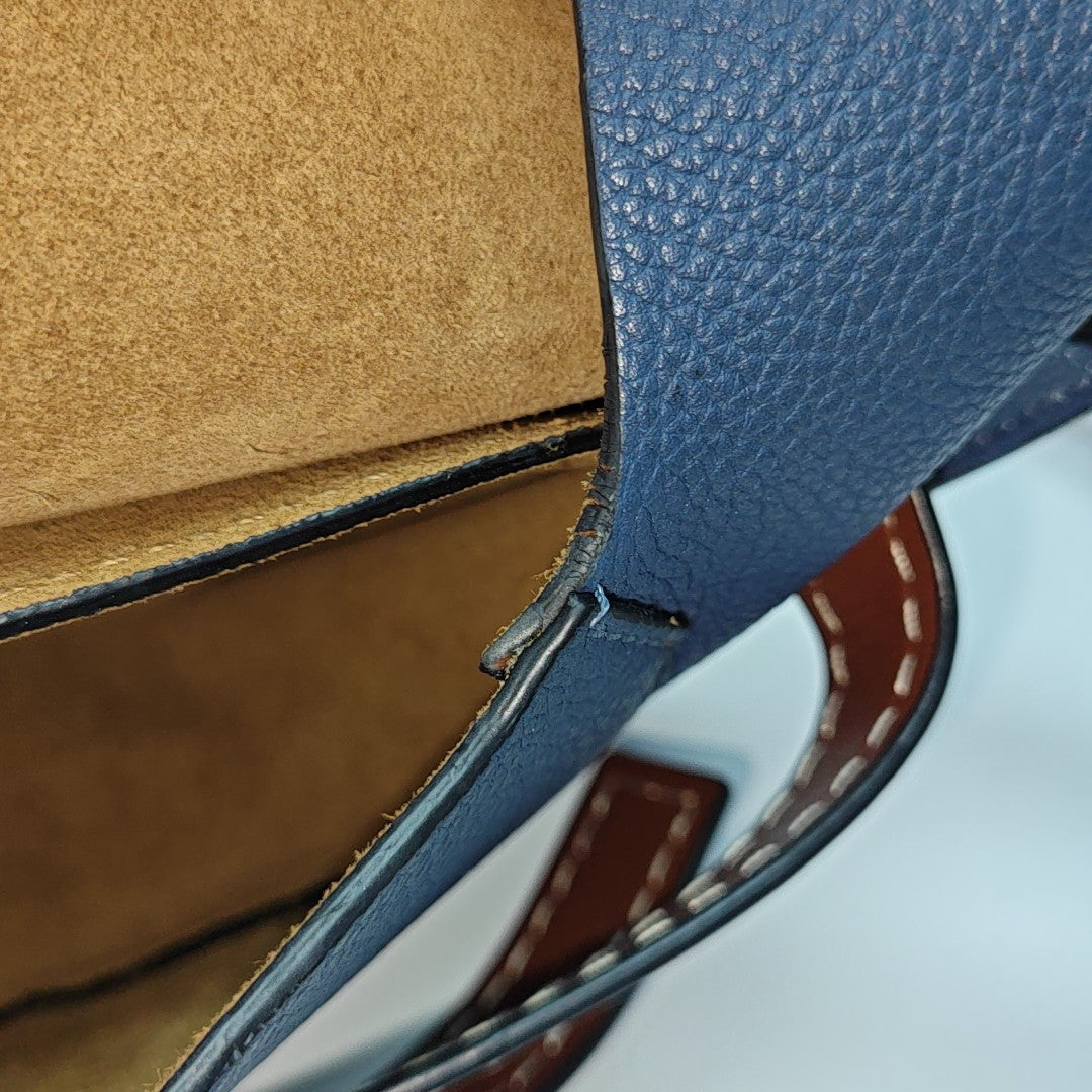 Gate Small Calfskin Blue