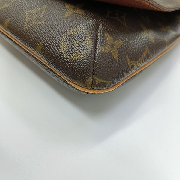 MUSETTE TANGO Monogram Coated Canvas Brown