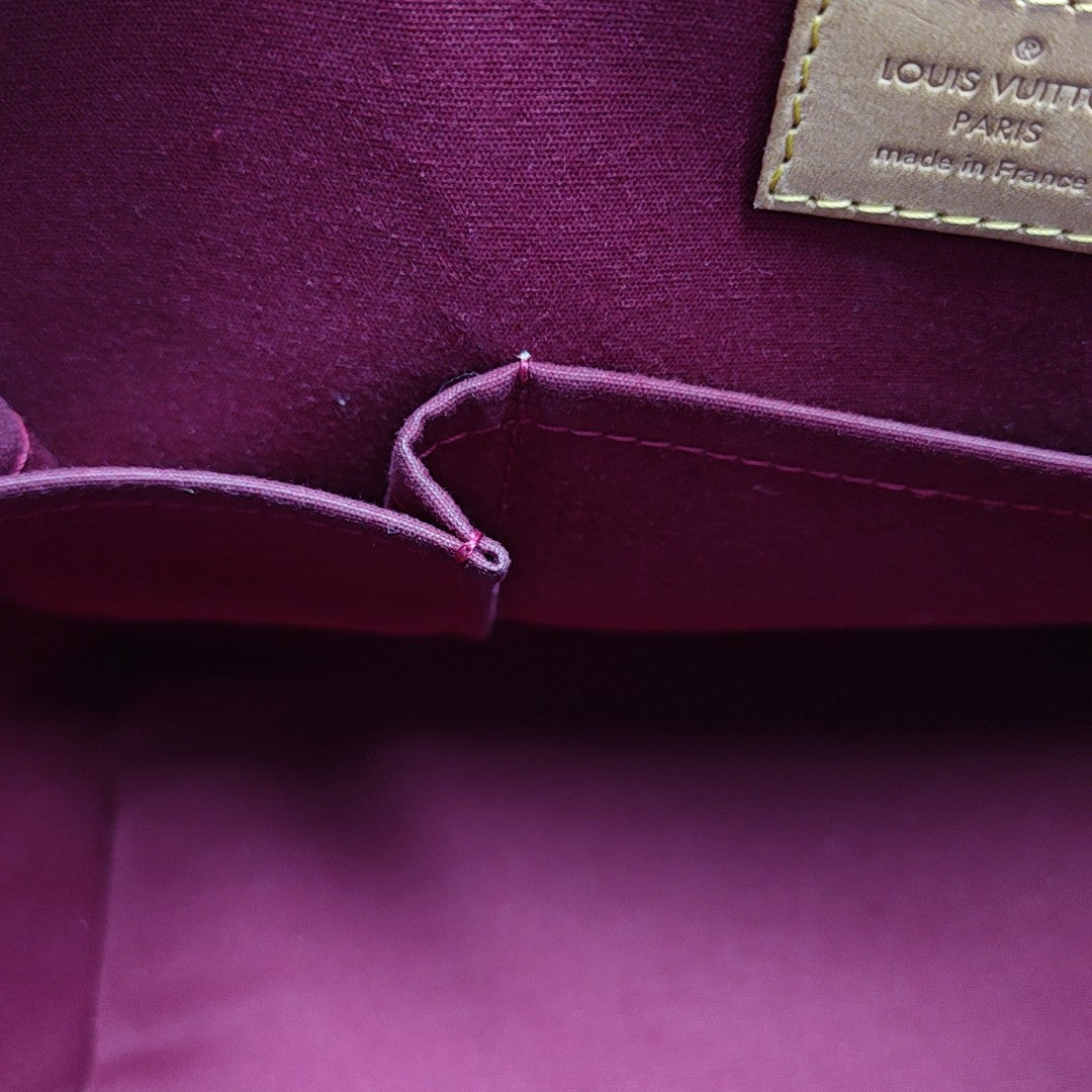 BELLEVUE Monogram Patent Leather Red