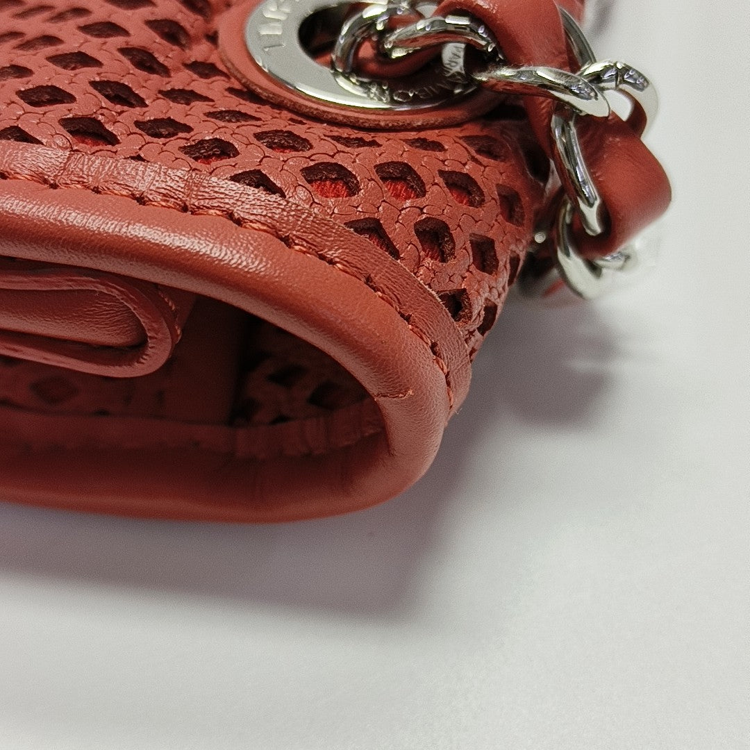 Lambskin Shoulder Bag Red