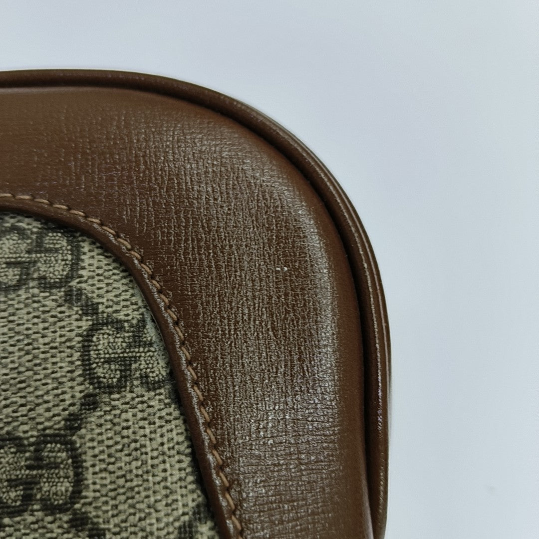 Jackie 1961 Small Monogram Coated Canvas Beige