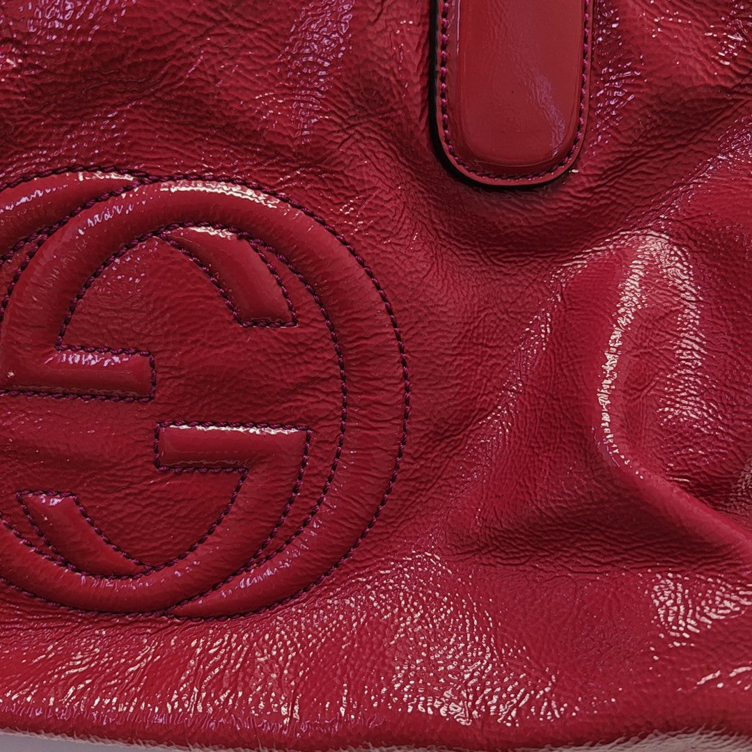 Soho Small Calfskin Red