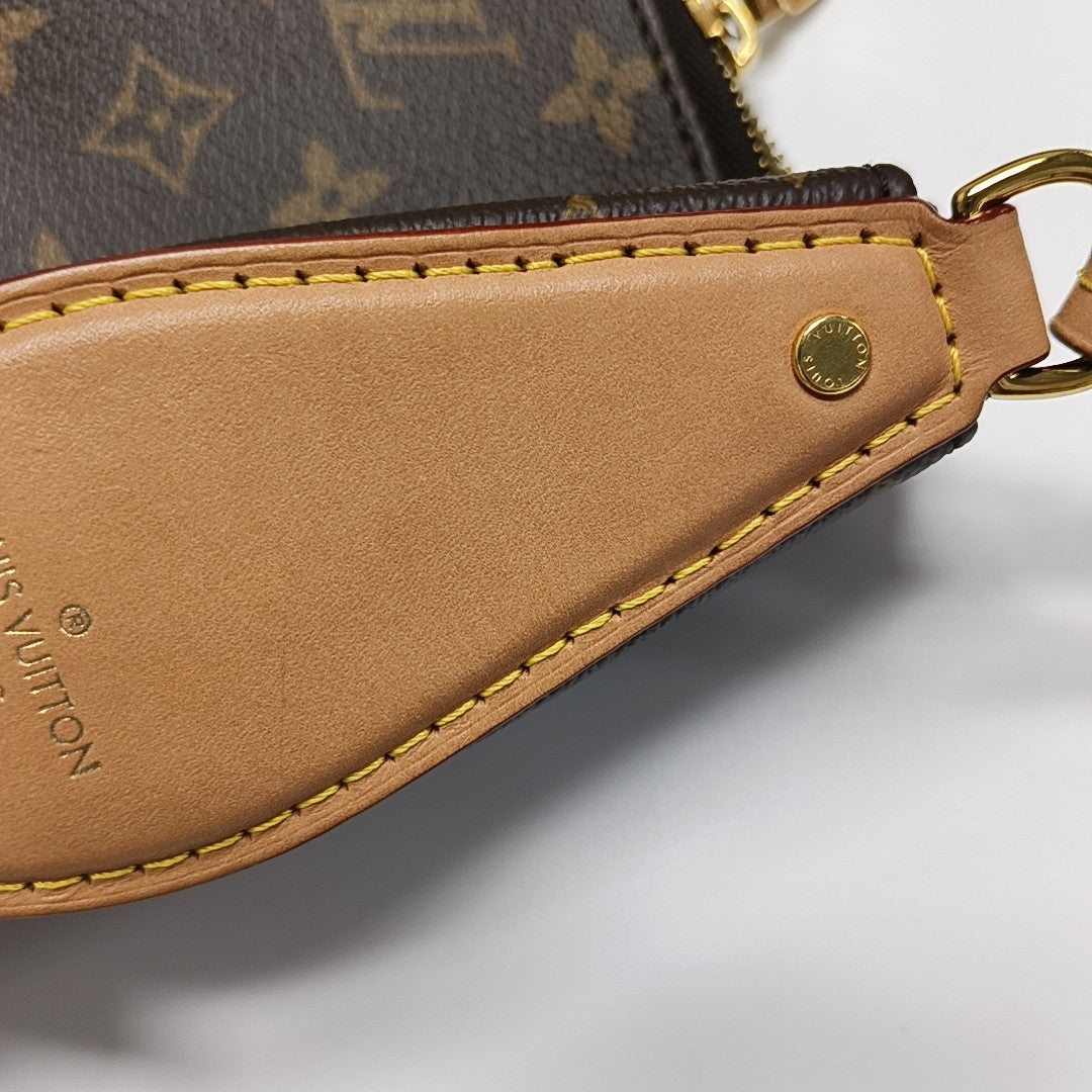 MULTI Monogram Coated Canvas Brown