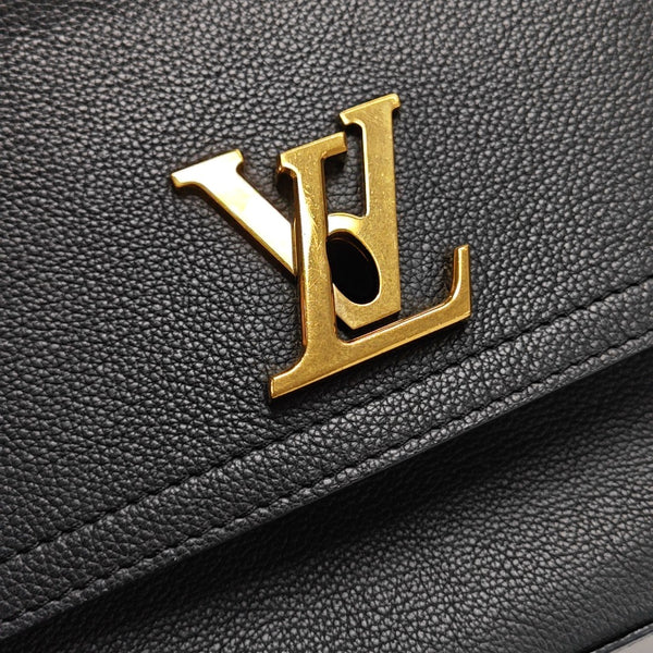 LOCKME TENDER PM Calfskin Black