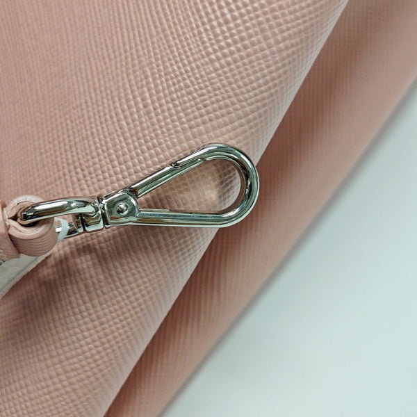 Saffiano Calfskin Tote Bag Pink