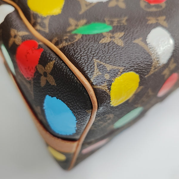 SPEEDY 25 Monogram Coated Canvas Brown