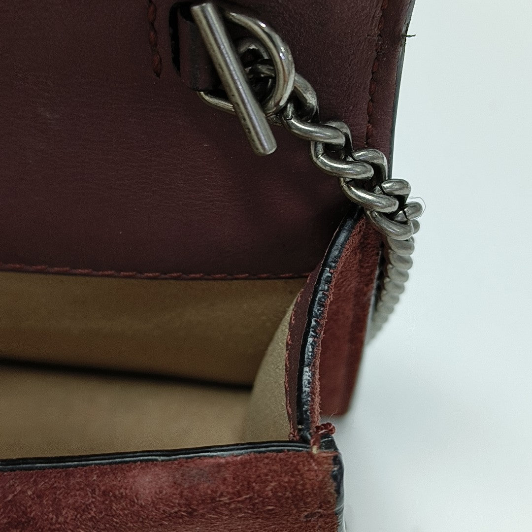 Dionysus Super Mini Monogram Coated Canvas Beige