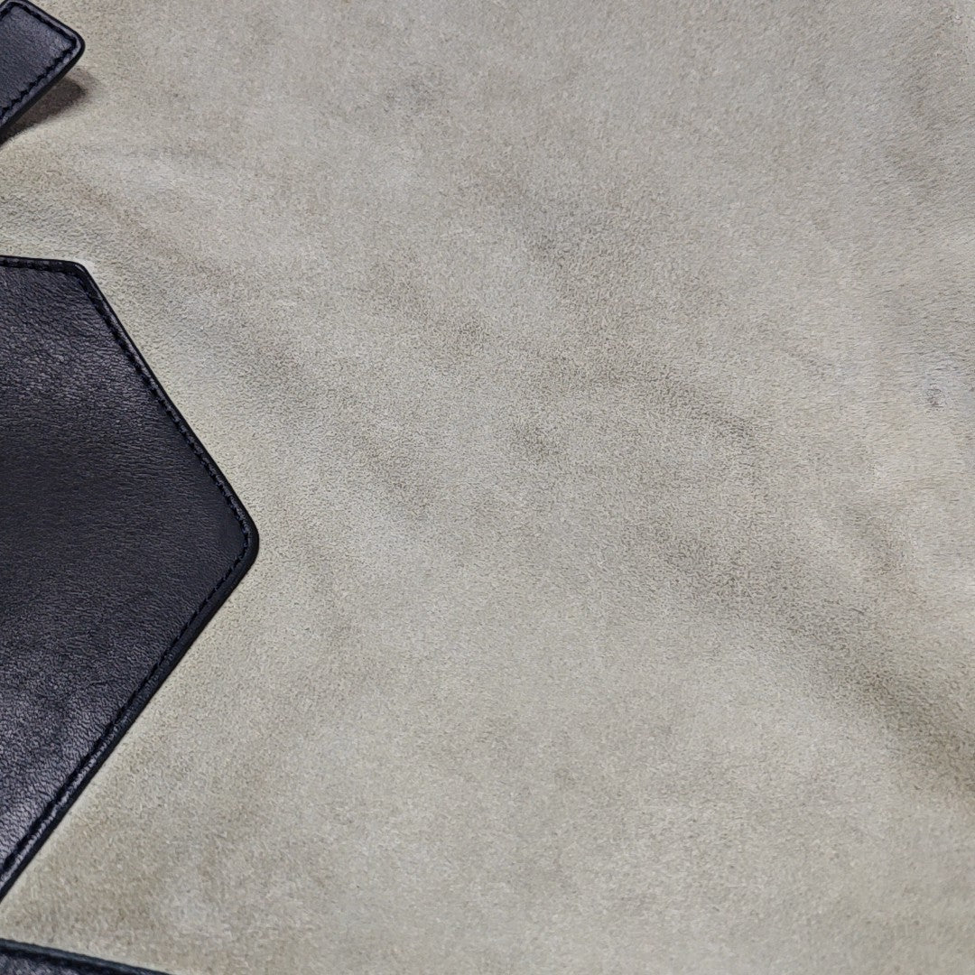Suede Shoulder Bag Gray