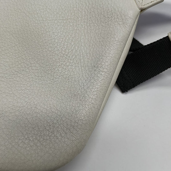 Calfskin Belt Bag White