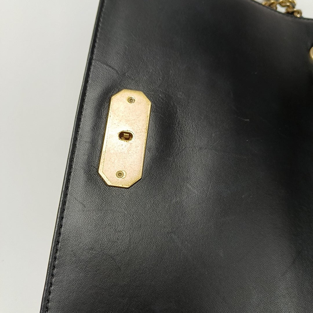 Quilted Lambskin Black