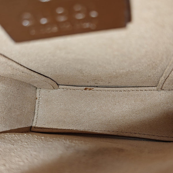 Horsebit 1955 Mini Coated Canvas Beige