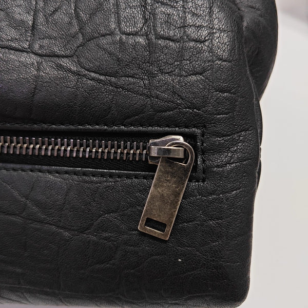Calfskin Shoulder Bag Black