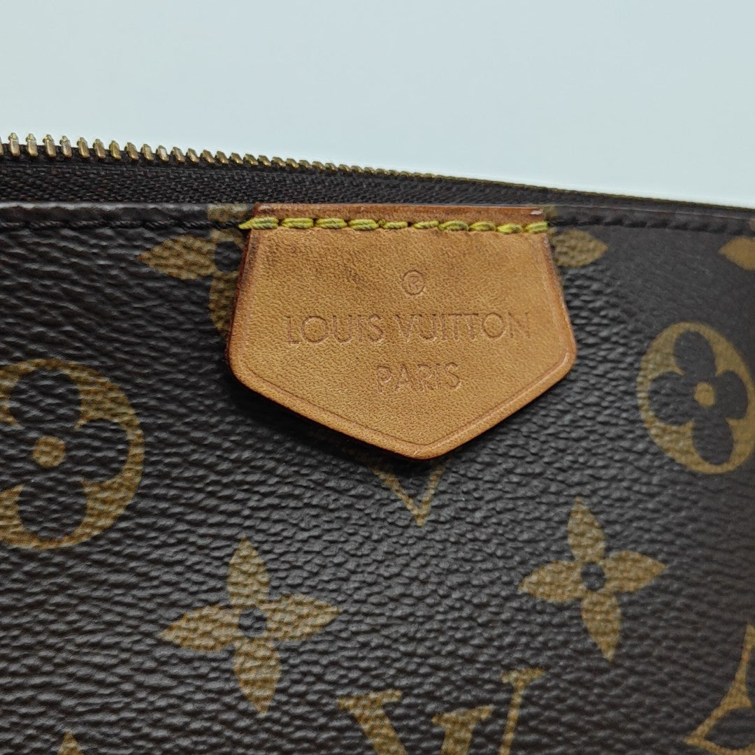 MULTI Monogram Coated Canvas Brown