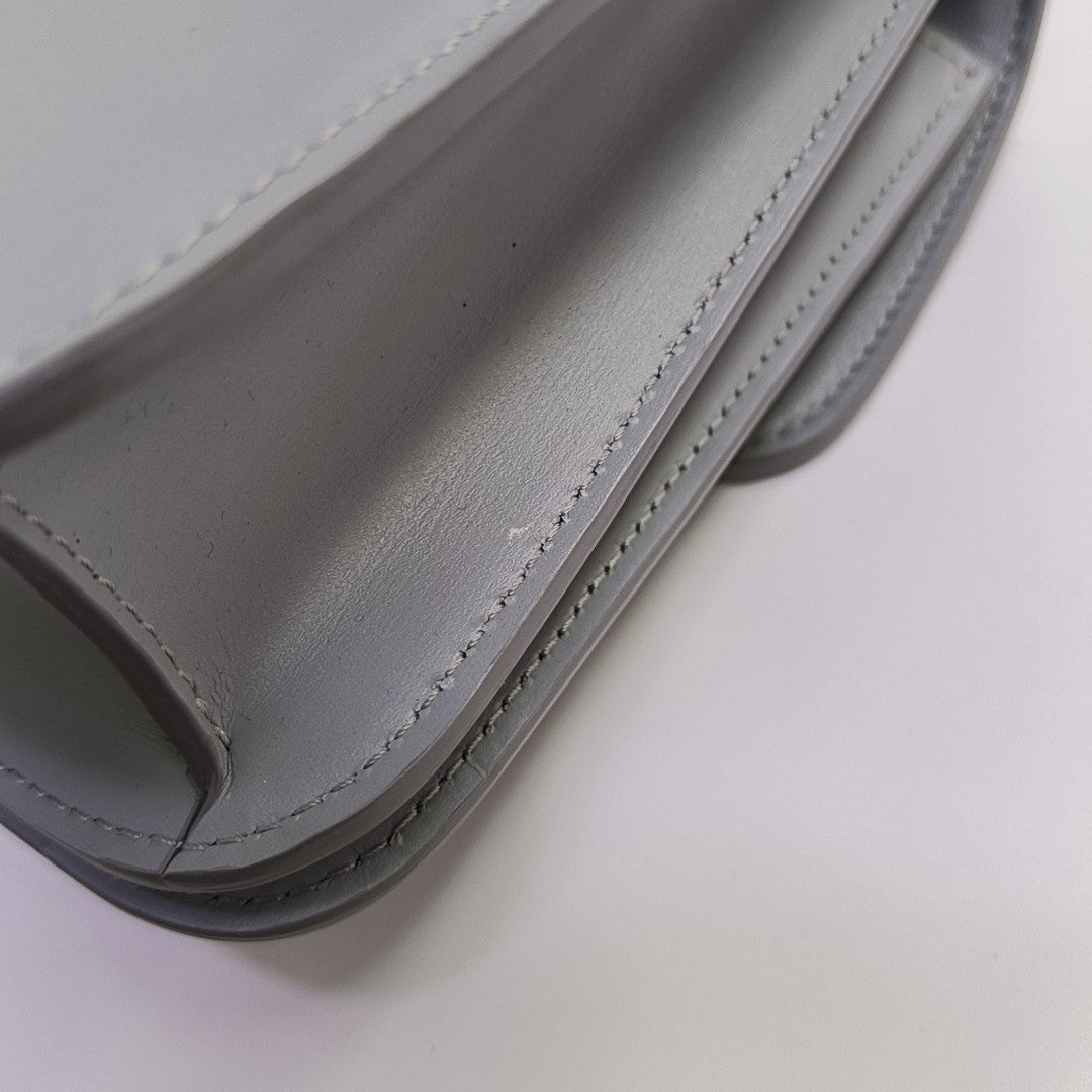 CLASSIC BOX Small Calfskin Blue
