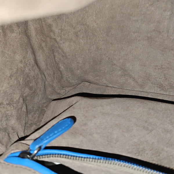 Calfskin Shoulder Bag Blue