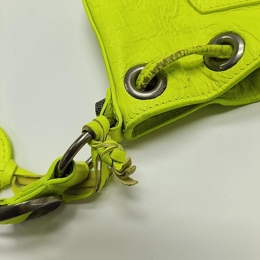 Le Cagole Calfskin Green