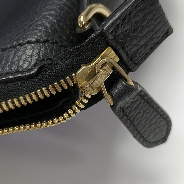 Microguccissima Calfskin Black