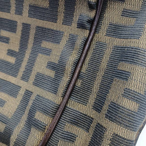 Canvas Top Handle Bag Brown