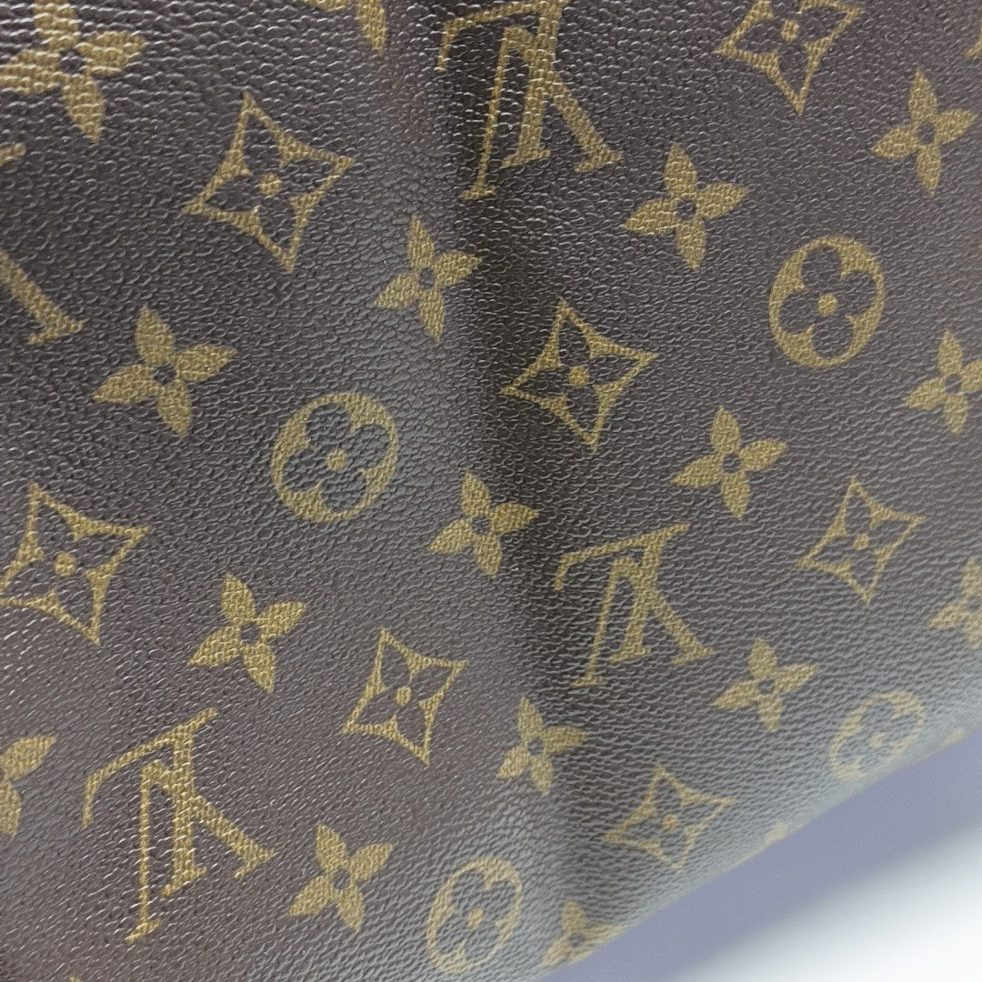 SPEEDY 30 Monogram Coated Canvas Brown