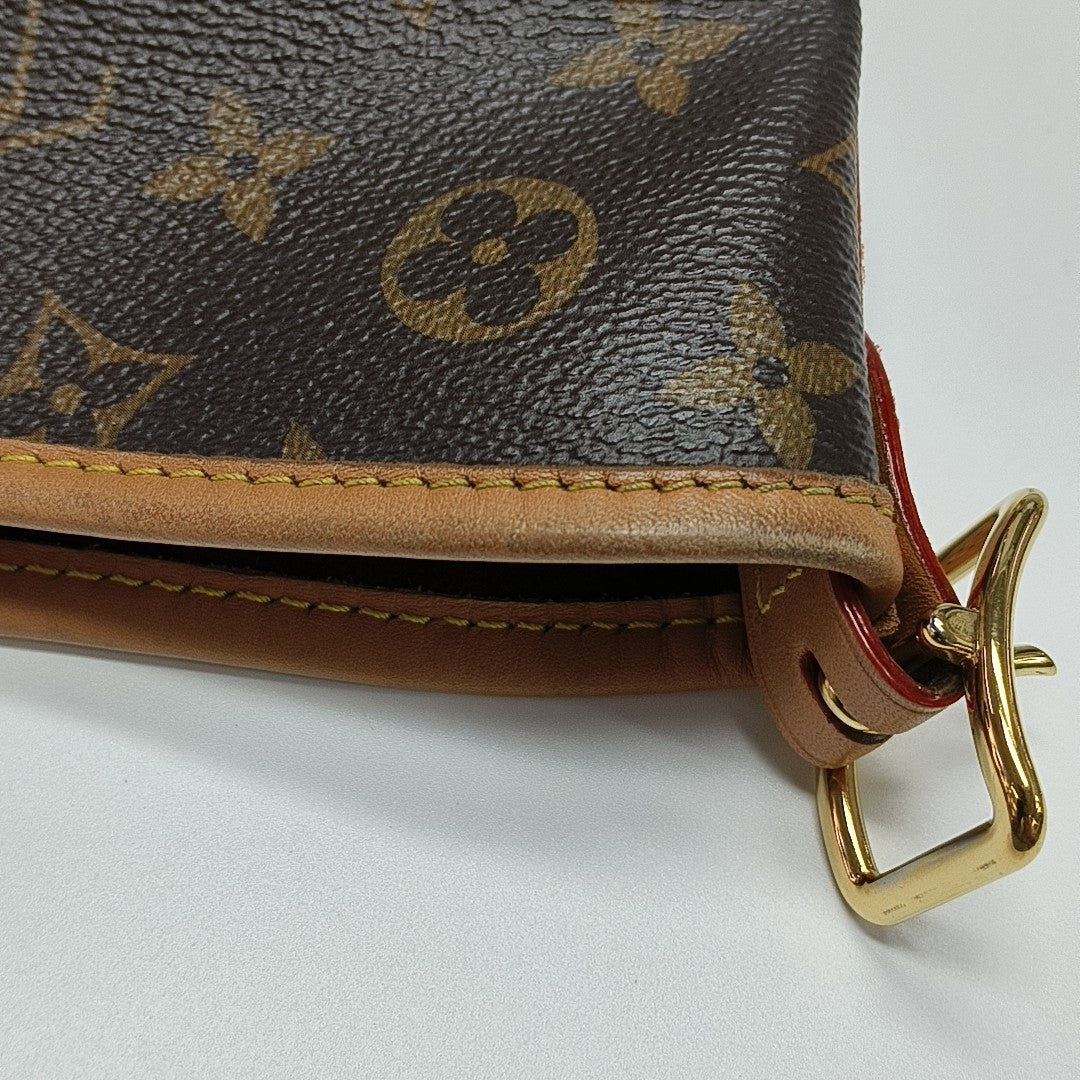 CARRYALL PM Monogram Coated Canvas Brown