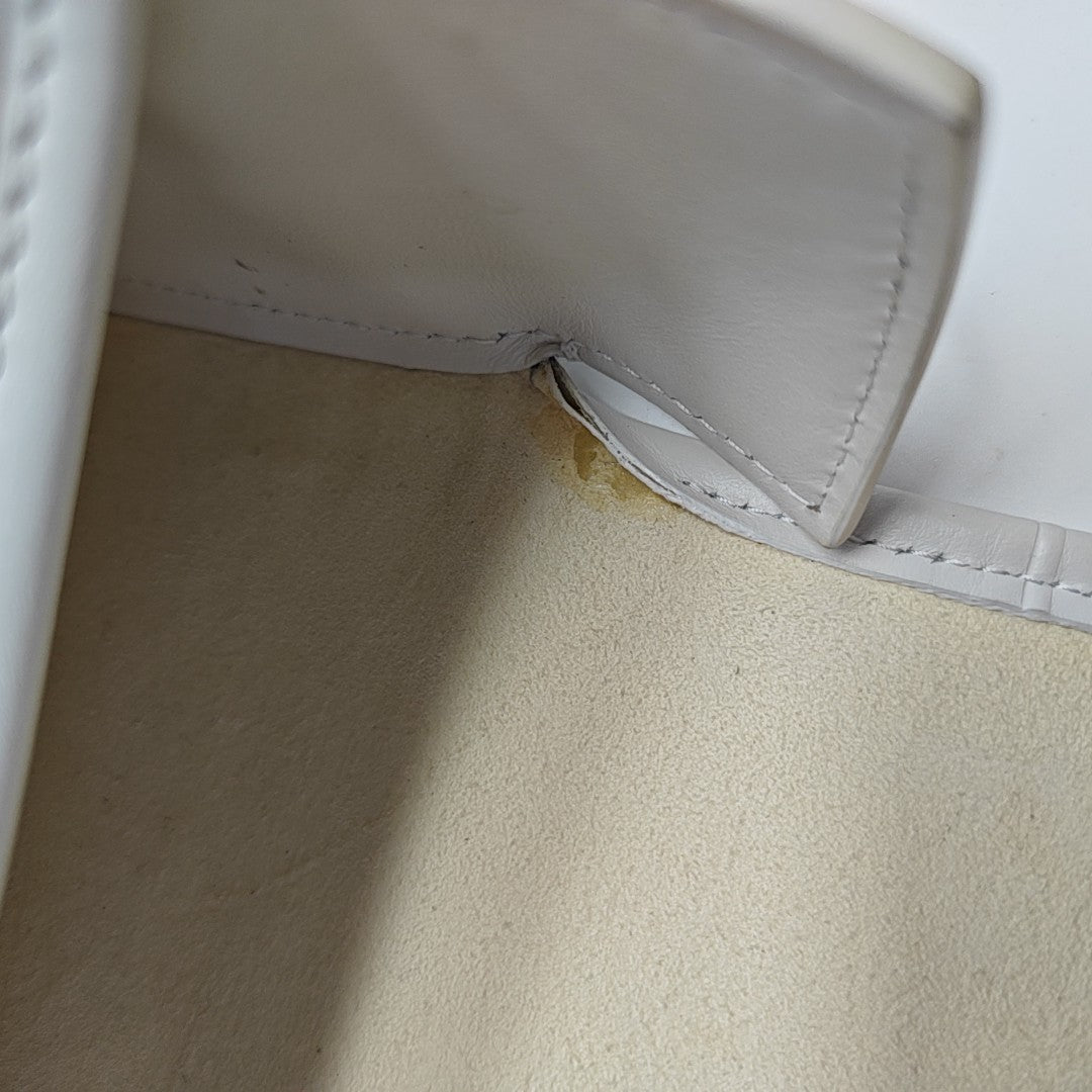 Diorcamp Small Calfskin White