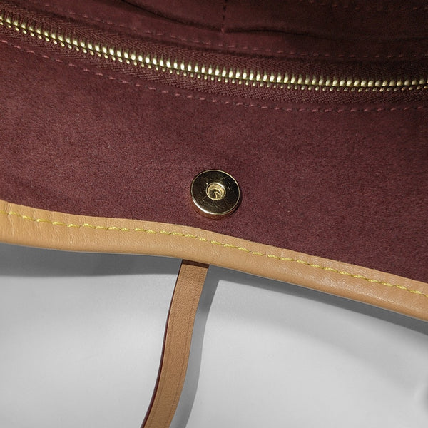 CARRYALL PM Monogram Coated Canvas Brown