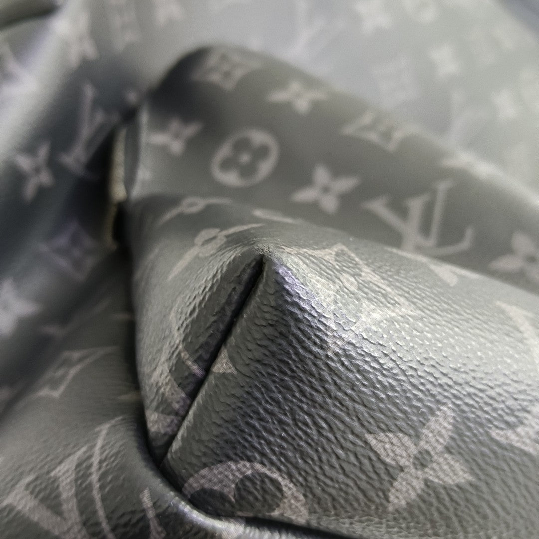DISCOVERY PM Monogram Coated Canvas Black