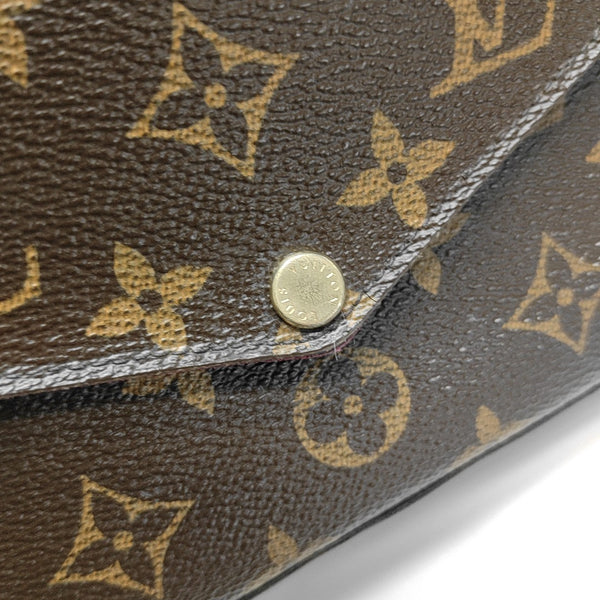 FÉLICIE Monogram Coated Canvas Brown