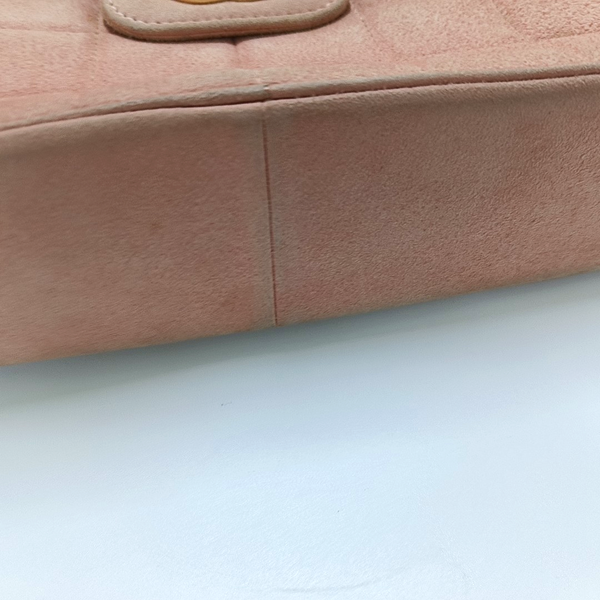 Quilted Suede Pink