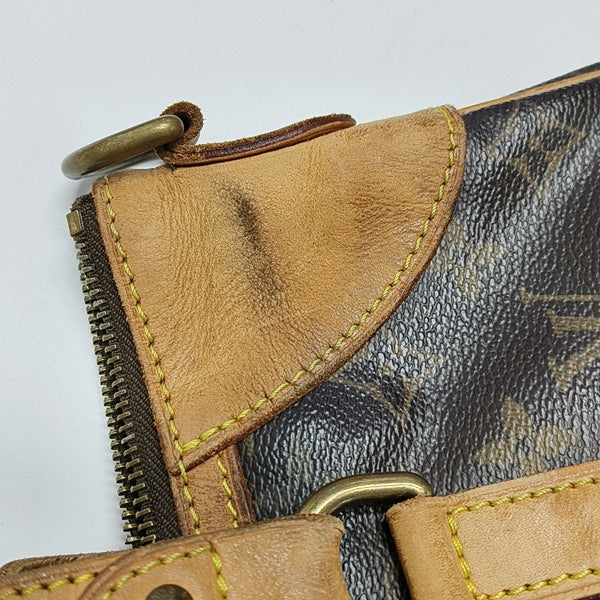 ODEON Monogram Coated Canvas Brown