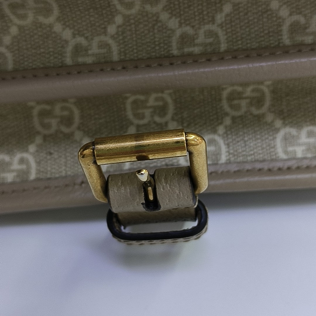 Retro Monogram Coated Canvas Beige