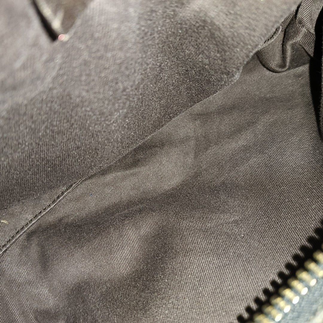 Monogram Canvas Shoulder Bag Brown