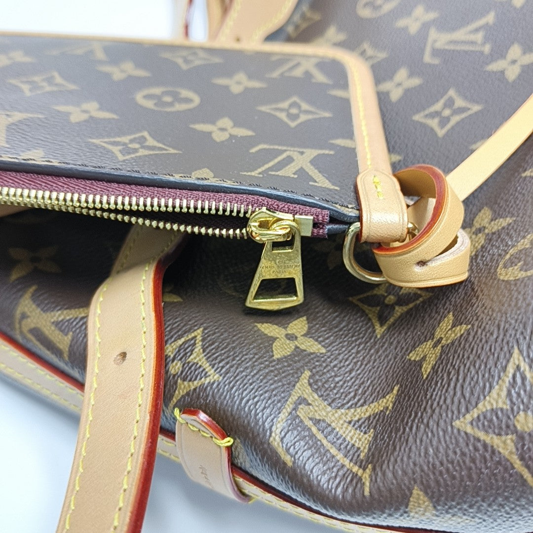 CARRYALL PM Monogram Coated Canvas Brown