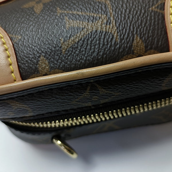 LUGGAGE Monogram Coated Canvas Brown