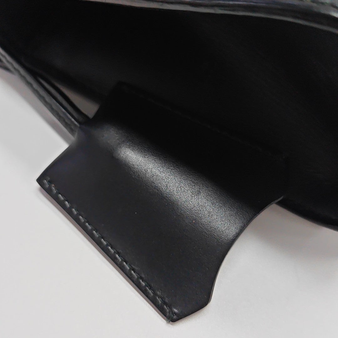 Padlock Small Monogram Calfskin Black