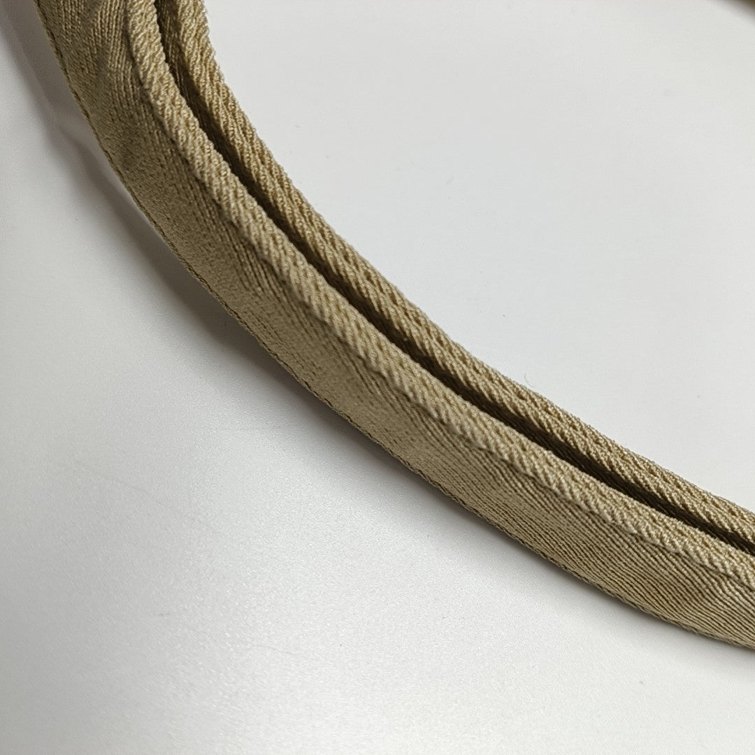 Fabric Shoulder Bag Beige