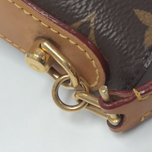 DUFFLE Monogram Coated Canvas Brown