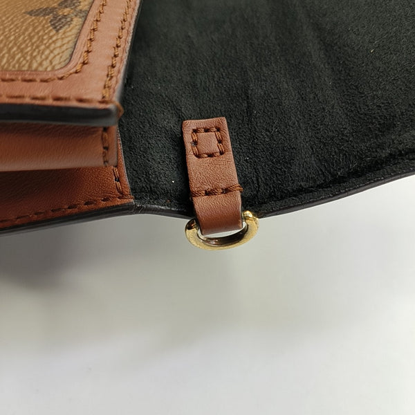 DAUPHINE WOC Monogram Coated Canvas Brown