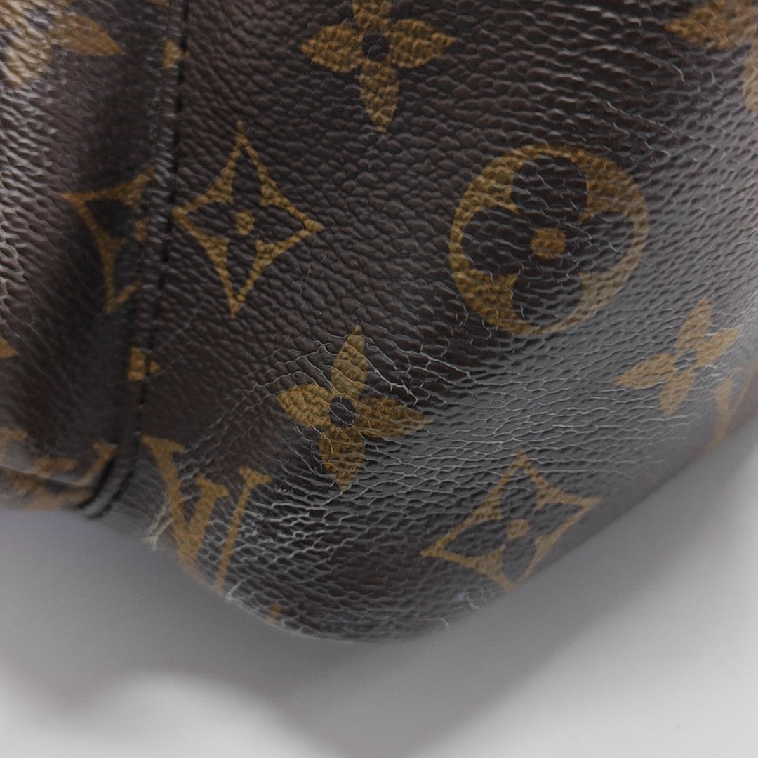 PALM SPRINGS MM Monogram Coated Canvas Brown