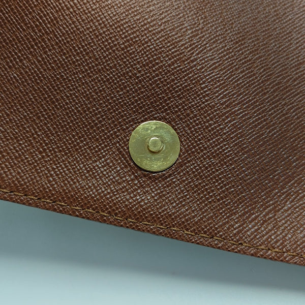 MUSETTE TANGO Monogram Coated Canvas Brown