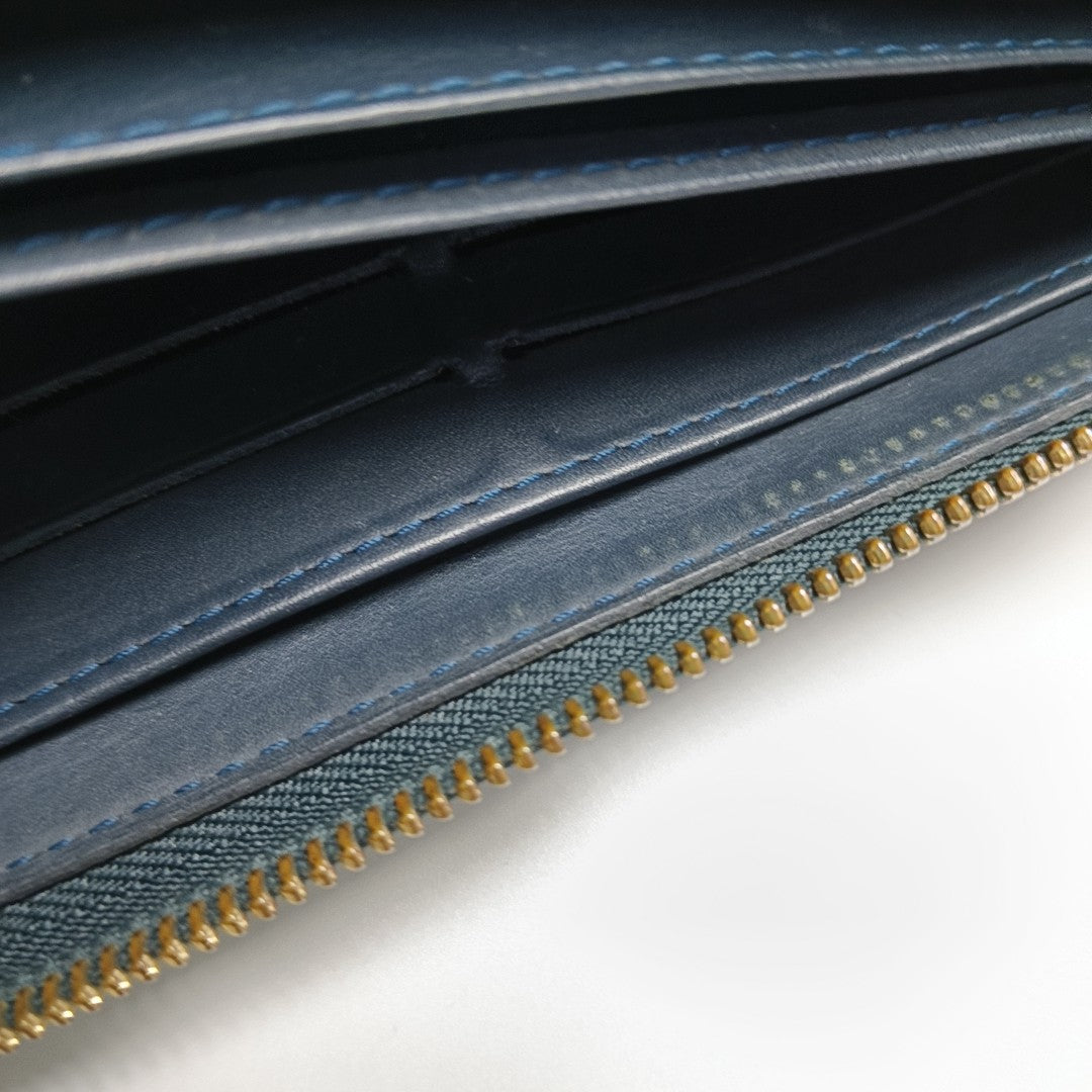ZIPPY Patent Leather Green Wallet
