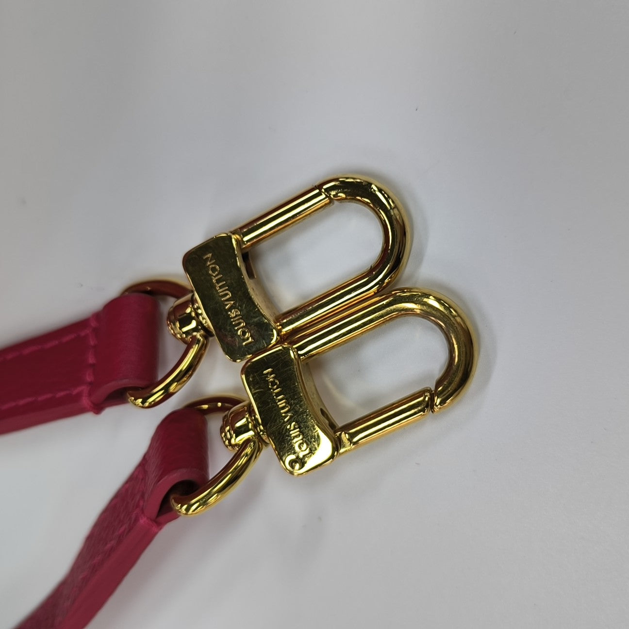 ONTHEGO PM Monogram Calfskin Red