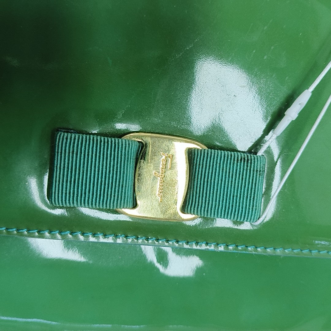 Ginny Calfskin Green
