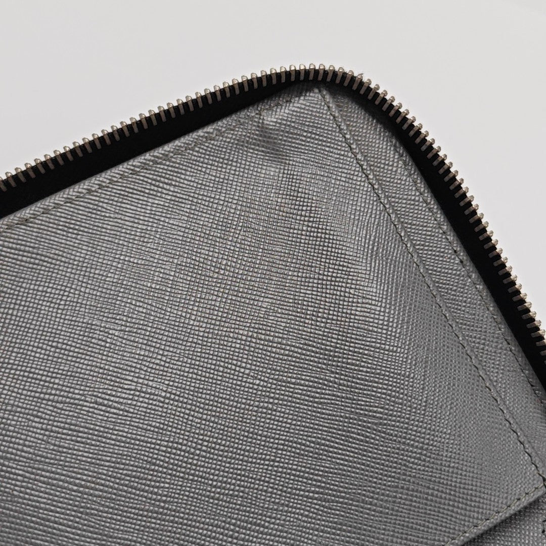 Saffiano Calfskin Wallet Black