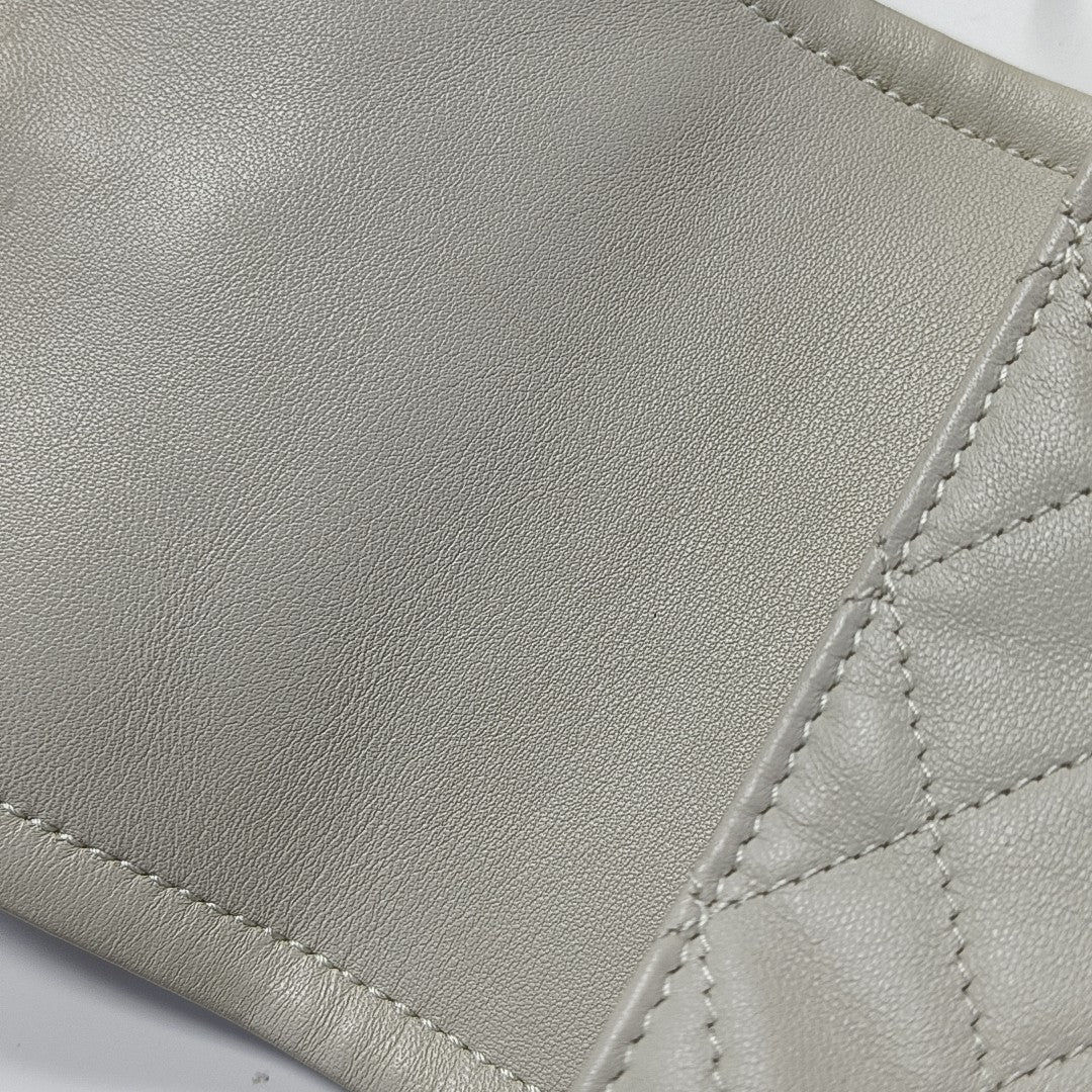 NOLITA Mini Quilted Lambskin White