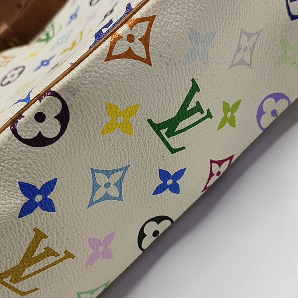 LV × TM BOULOGNE Monogram Coated Canvas White