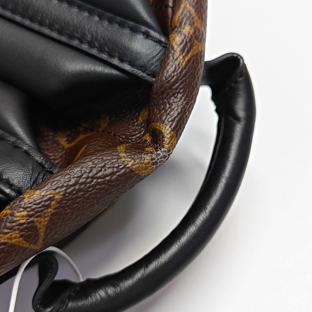 PALM SPRINGS PM Monogram Coated Canvas Brown