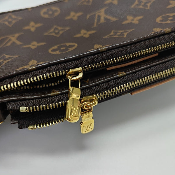 MULTI Monogram Coated Canvas Brown